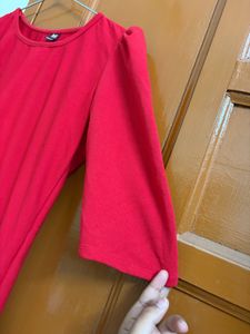 Vibrant Red Women's T-Shirt