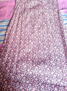 Floral Print Kurta with bottom