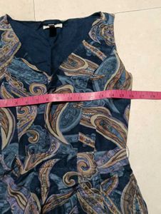 Boho Style Floral Print Midi Dress combo