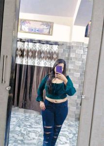 Beautiful Top Nd Jeans