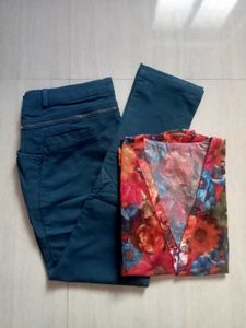 Beautiful Top with jeans
