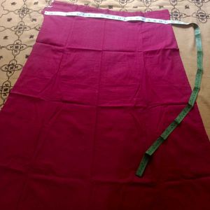 Beautiful Mahroon saree skirt