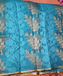 Beautiful Teal Saree