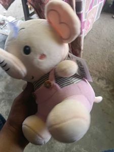 Cute Pink Elephant Plush Toy    .D