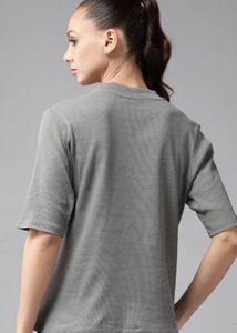 Stylish Grey T-Shirt for Women