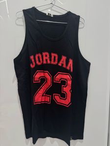 Black "BEAST"  and  “JORDAN”  tank tops