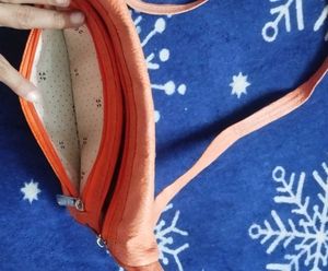 Orange Crossbody Bag