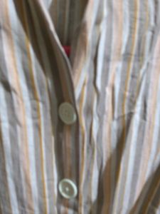 Nice Grey Beige Shirt Type Dress