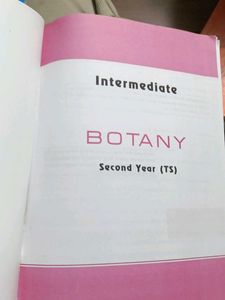 Senior Inter Botany Study Material for ts intermed