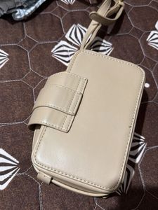 Stylish Beige Crossbody Bag