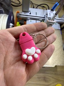 Paw Love Keychain – Pet Lover Edition