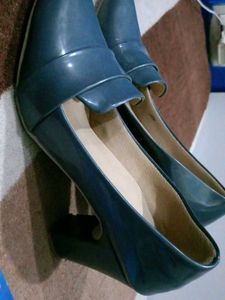 Elegant Blue Heels