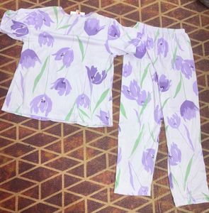 Floral Pajama Set