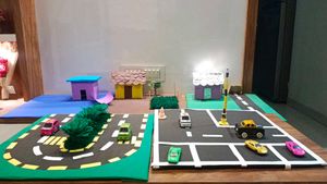 Handmade Miniature House Models