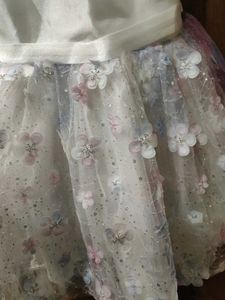 Sparkling Floral Party Dress