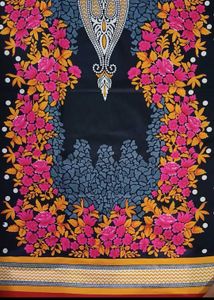 Beautiful Floral Print Dress Material with duppta