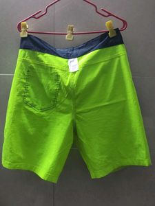 LIFEMORE Neon Green Swim Shorts
