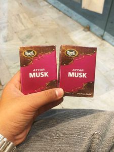 Monet Attar Musk Perfume (2 Boxes)