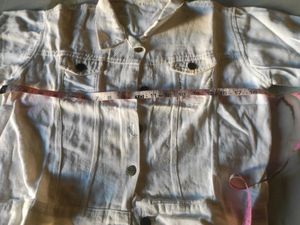 white Denim Jacket