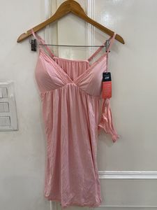 Pink Nighty & Lingerie Set