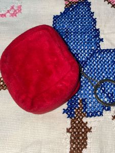 Strawberry Keychain Pouch