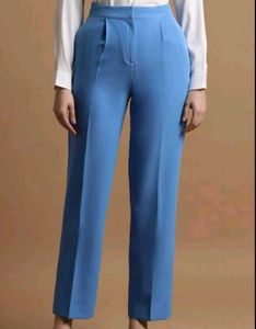 🩵Stylish Blue Wide-Leg Trousers🩵