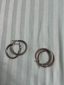 Classic Hoop Earrings Set
