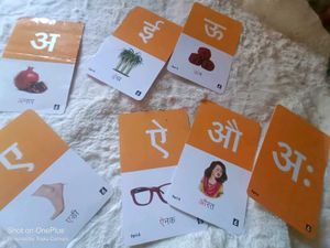 Hindi flash cards