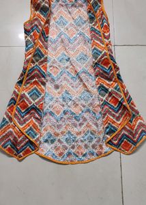 Girl Dhoti crotoptop Set