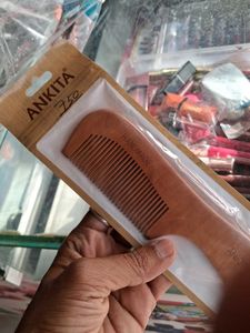Ankita Handmade Wooden Hair Comb