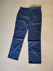 Men's Plaid Shirt and Blue Chinos Set