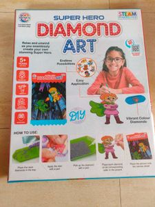 NEW Super Hero Diamond Art Kit for Kids