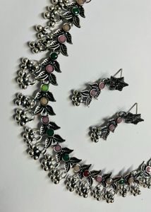 Oxidised Jewellery Set