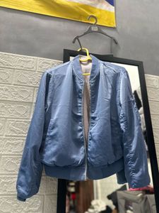 Blue Bomber Jacket