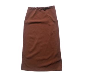 Satin Midi Skirt