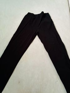 Black Casual leggings