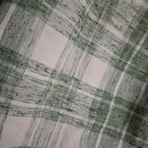 Green Plaid Button-Down