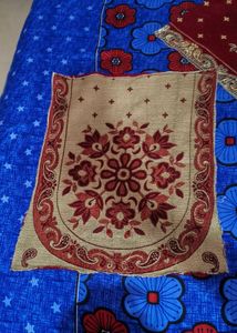 5 Seater Sofa Cover Set - Floral Design