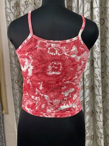 Tie-Dye Spaghetti Strap Top