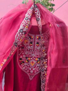 women viscose rayon kurta pant dupatta