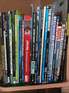 Mixed Book Lot: Manga, Fiction, and More!