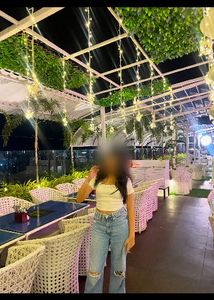 square neck white top