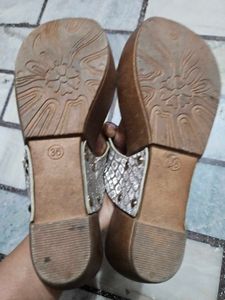 Stylish Embellished Flat Sandals
