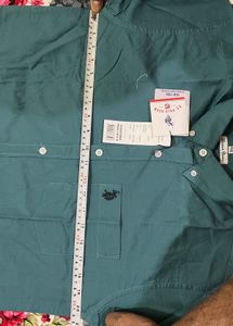 Men's Teal Button-Down Shirt newwdtag