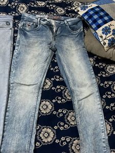 Men's Jeans combo - Light Wash &amp; Acid Was