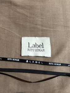 Original RITU KUMAR Label And Hanger Ribbon