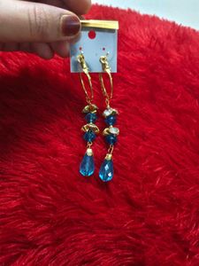 Fashion Stylist Golden Earrings