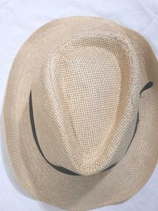 Jute Fedora Hat