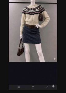 Cozy Fair Isle Knit Sweater