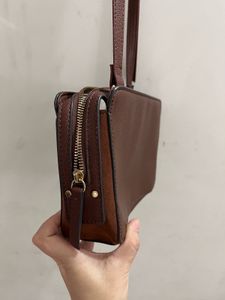 Nine West Chic Brown Crossbody Bag